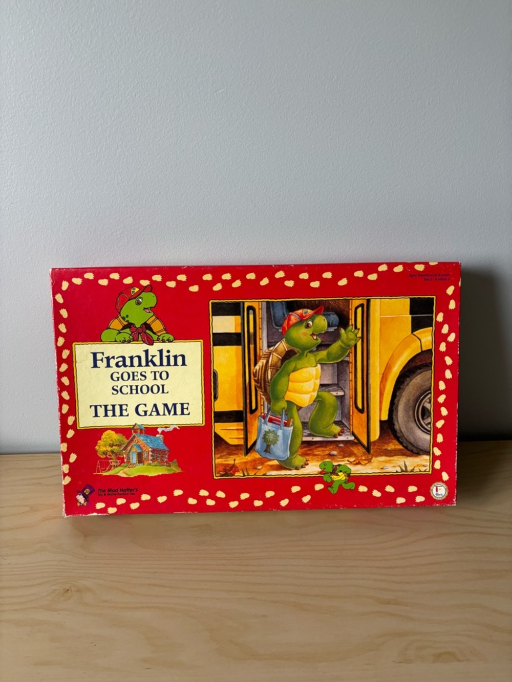 Franklin Goes to School The Game - Vintage 1998 - Complete 🐢